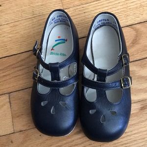 Stride rite Mary Janes navy blue NWOT